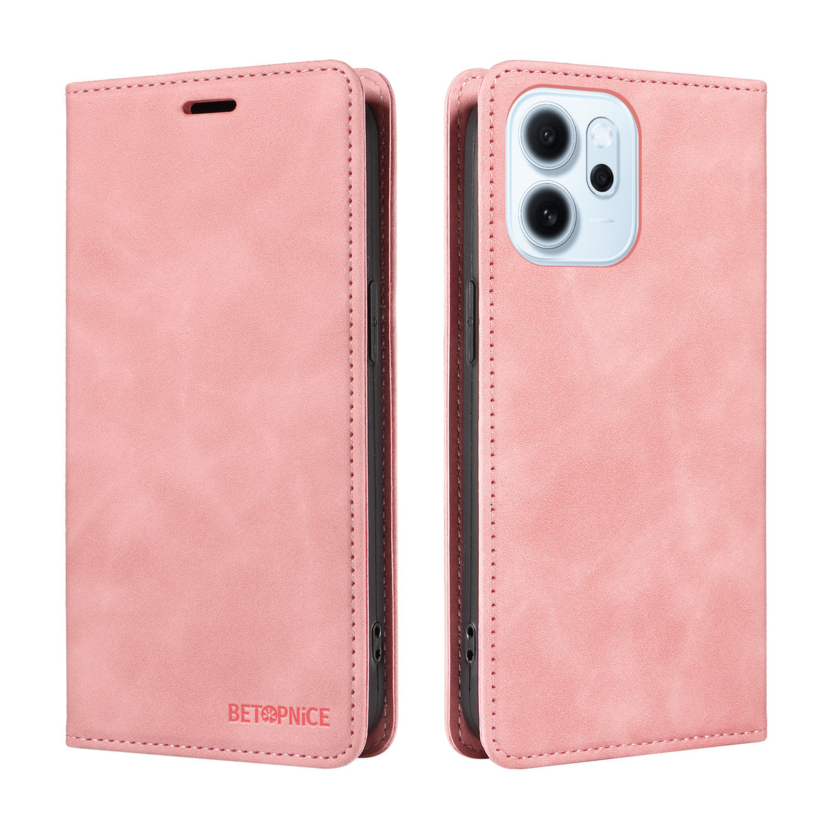 BETOPNICE For Oppo Reno15 F 5G Case  Magnetic Closure RFID Blocking Wallet Stand Leather Phone Cover