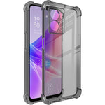 IMAK For Oppo K10 5G / A77 5G / A57 (2022) 5G Soft TPU Clear Phone Case Four Shockproof Corner Bumper Protective Cover