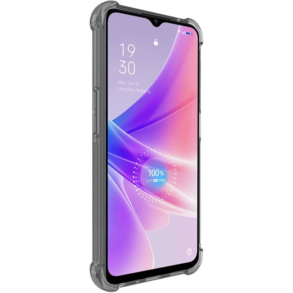 IMAK For Oppo K10 5G / A77 5G / A57 (2022) 5G Soft TPU Clear Phone Case Four Shockproof Corner Bumper Protective Cover