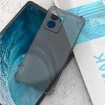 IMAK For Oppo K10 5G / A77 5G / A57 (2022) 5G Soft TPU Clear Phone Case Four Shockproof Corner Bumper Protective Cover