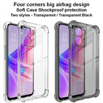 IMAK For Oppo K10 5G / A77 5G / A57 (2022) 5G Soft TPU Clear Phone Case Four Shockproof Corner Bumper Protective Cover