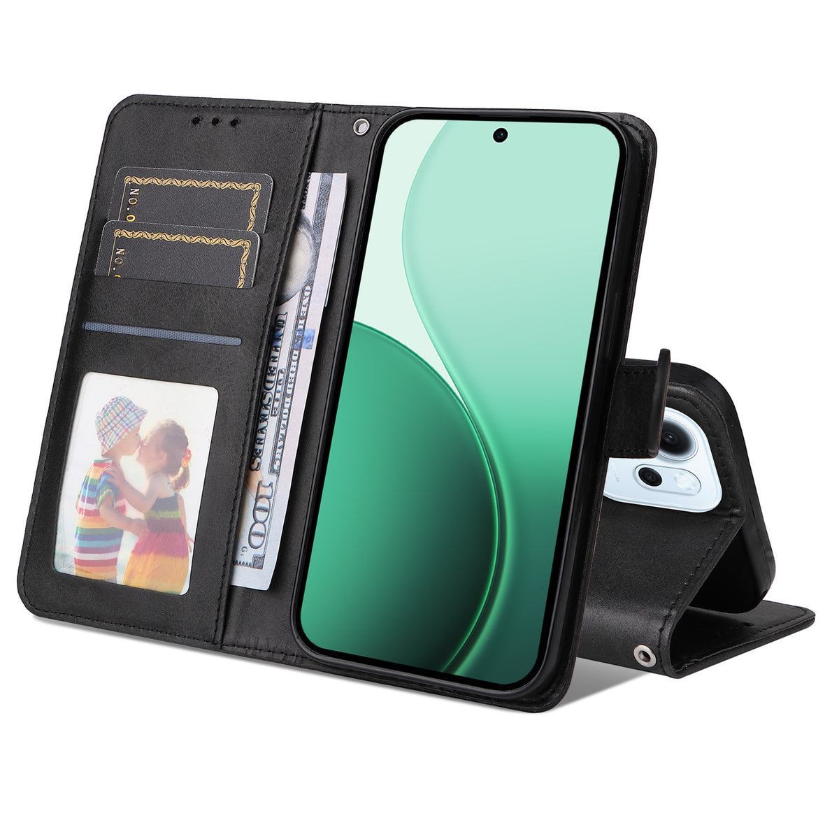 For Oppo Reno15 F 5G Case Wallet PU Leather Folio Flip Phone Cover