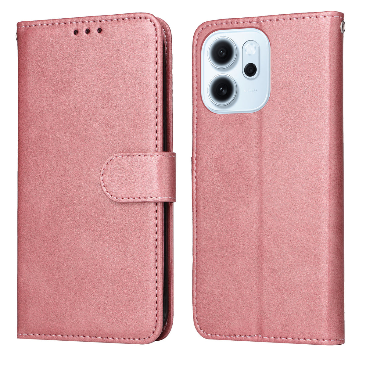 For Oppo Reno15 F 5G Case Wallet PU Leather Folio Flip Phone Cover
