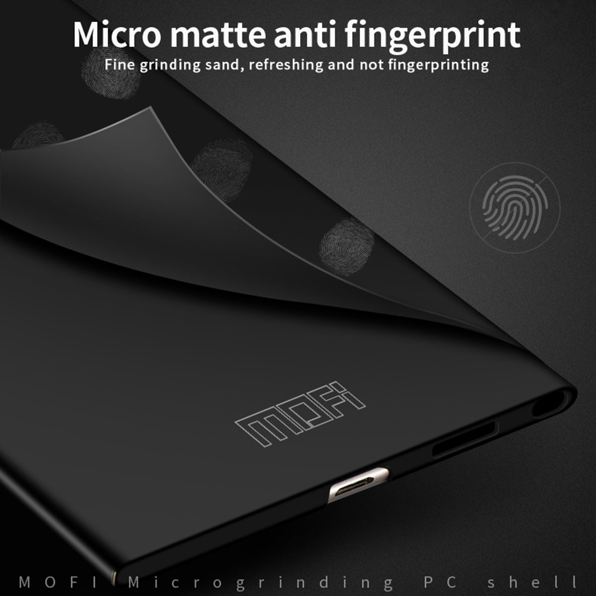 MOFI för Samsung Galaxy S26 Ultra mobilskal Shield Matte Series Ultra Slim PC-skyddsfodral