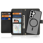 DUX DUCIS For Samsung Galaxy S26 Case Lawa Series Detachable Magnetic Cowhide Leather Cover Zipper Wallet