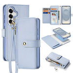 DUX DUCIS For Samsung Galaxy S26 Case Lawa Series Detachable Magnetic Cowhide Leather Cover Zipper Wallet