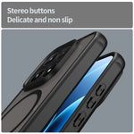 WANLONFENG For Xiaomi 17 Magnetic Case with Screen Film  FD Series Skin Touch TPU + PC Phone Back Cover
