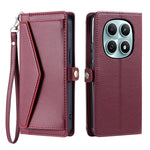 For Xiaomi Redmi Note 15 4G (Global) Leather Case with Wrist Strap Wallet Stand Phone Cover