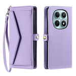 For Xiaomi Redmi Note 15 4G (Global) Leather Case with Wrist Strap Wallet Stand Phone Cover