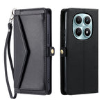 For Xiaomi Redmi Note 15 4G (Global) Leather Case with Wrist Strap Wallet Stand Phone Cover