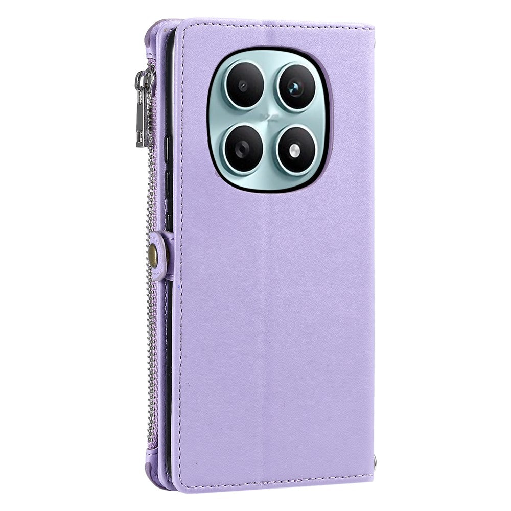 Xiaomi Redmi Note 15 4G (Global) Skal TPU + PU Läder Plånboksfodral med Handledsrem