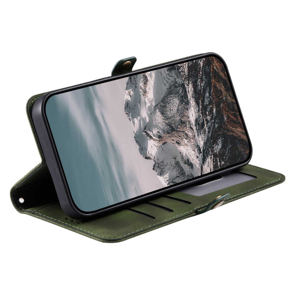 For Xiaomi Redmi Note 15 4G (Global) Case Skin Feel Totem Imprinted Wallet Leather Phone Cover with Hand Strap