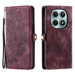 For Xiaomi Redmi Note 15 4G (Global) Case Skin Feel Totem Imprinted Wallet Leather Phone Cover with Hand Strap