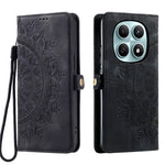 For Xiaomi Redmi Note 15 4G (Global) Case Skin Feel Totem Imprinted Wallet Leather Phone Cover with Hand Strap
