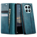 CASEME För Xiaomi Poco M8 5G / Redmi Note 15 5G (Global) Skal 033 Serien RFID-blockerande plånboksfodral i läder med kalvstruktur