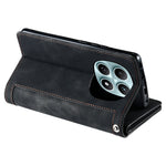 For Xiaomi Redmi Note 15 4G (Global) Case 9 Card Slots Zipper Wallet PU Leather Phone Cover with Wrist Strap
