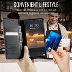 CASEME För Xiaomi Redmi Note 15 Pro 4G (Global) Skal 033 Serien RFID-blockerande Plånboksfodral i Läder med Kalvstruktur