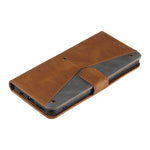 For Xiaomi Redmi Note 15 4G (Global) Leather Case Splicing Stitching Wallet Phone Cover with Wrist Strap