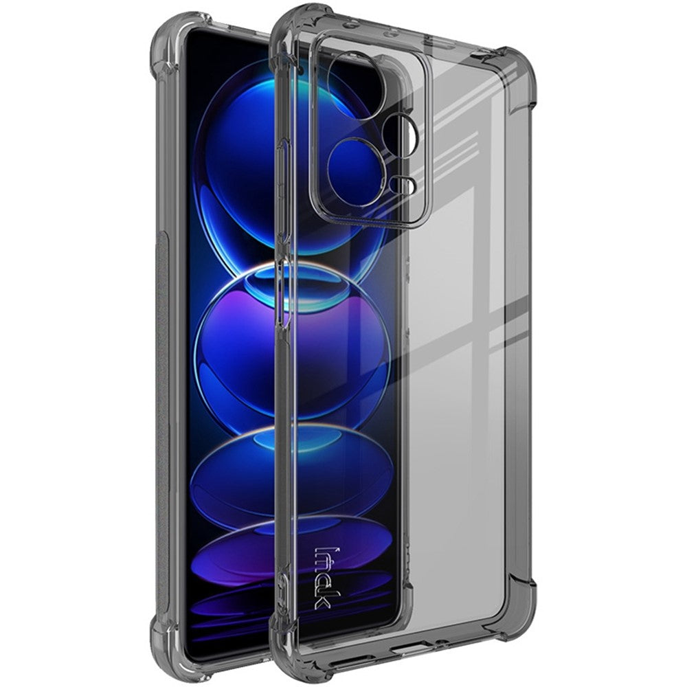 IMAK For Xiaomi Redmi Note 12 Pro 5G Four Corner Airbag Shockproof Phone Case Soft TPU Cover