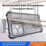 IMAK For Xiaomi Redmi Note 12 Pro 5G Four Corner Airbag Shockproof Phone Case Soft TPU Cover