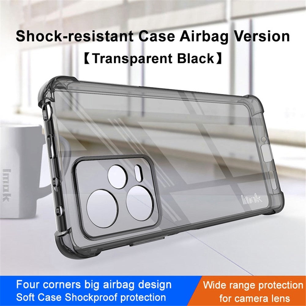 IMAK For Xiaomi Redmi Note 12 Pro 5G Four Corner Airbag Shockproof Phone Case Soft TPU Cover