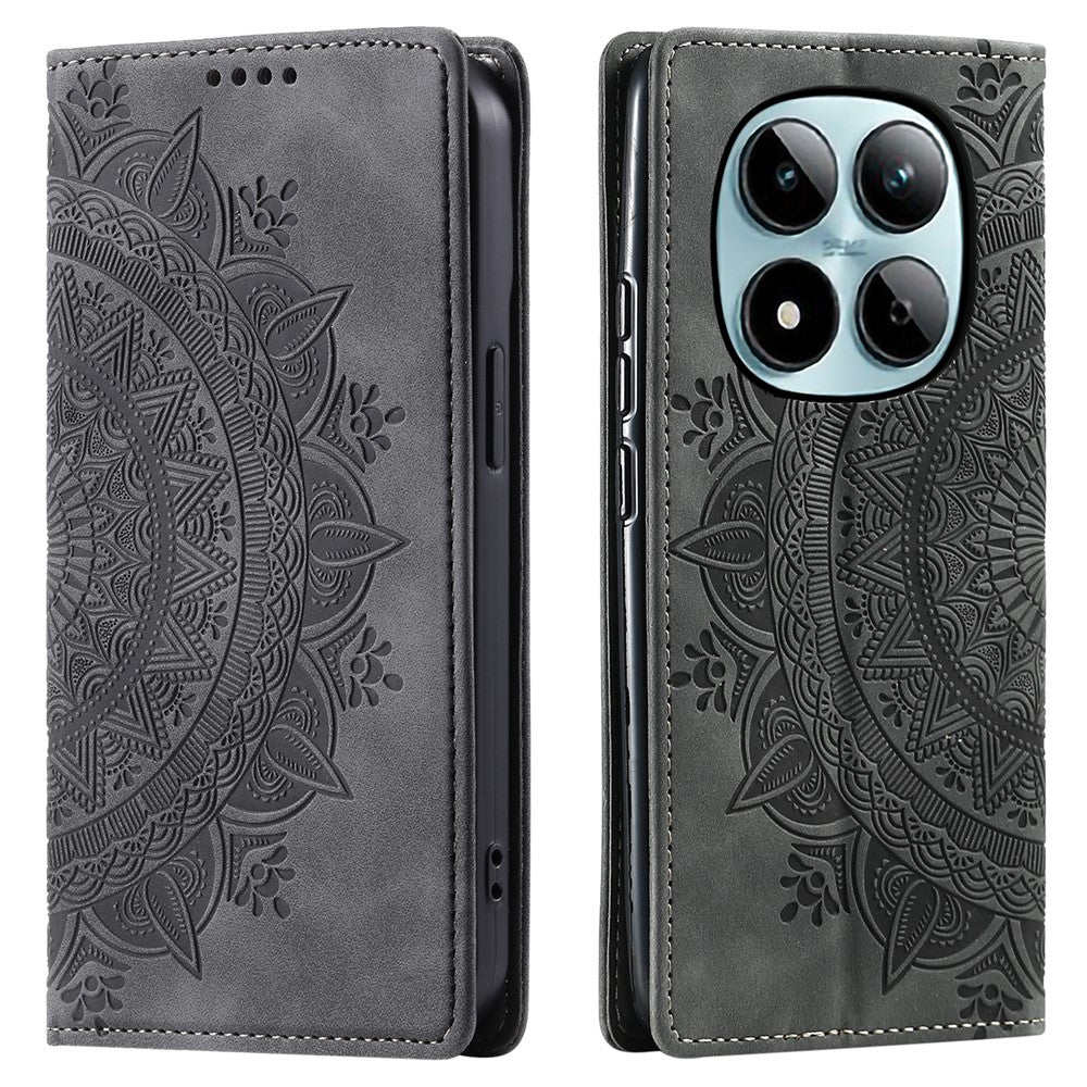 For Xiaomi Redmi Note 15 Pro 4G (Global) Case Magnetic Closing Leather Phone Cover Pattern Imprinted