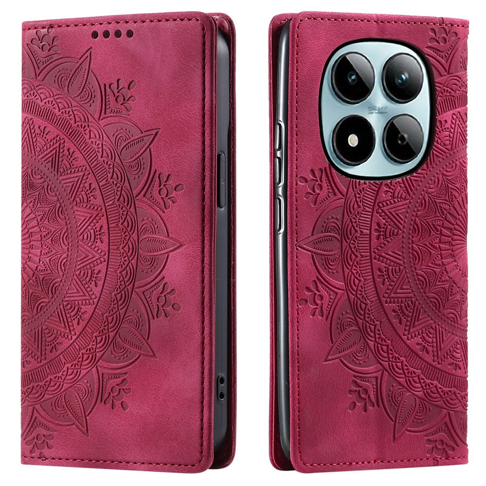 For Xiaomi Redmi Note 15 Pro 4G (Global) Case Magnetic Closing Leather Phone Cover Pattern Imprinted