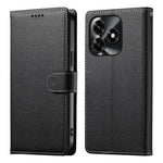 Wallet Case For Honor X5c Plus 4G  /  X5c 4G  /  Play10A 4G Magnetic Snap Litchi Texture Leather Phone Cover with Wrist Strap