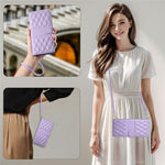 Wallet Case For Honor X5c Plus 4G  /  X5c 4G  /  Play10A 4G Rhombus Stitching Stand Leather Phone Cover with Long  /  Short Strap