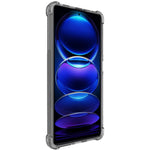 IMAK För Xiaomi Redmi Note 12 Pro+ 5G / Note 12 Explorer 5G / Note 12 Trendy Edition Stötsäkert Airbag Förstärkta Hörn TPU-skal Transparent mobilskydd