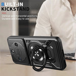 For Honor X60 5G  /  X9c Smart 5G Magnetic Case Rotating Kickstand TPU + PC Phone Cover