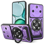For Honor X60 5G  /  X9c Smart 5G Magnetic Case Rotating Kickstand TPU + PC Phone Cover