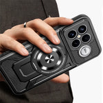 For Xiaomi Poco F8 Ultra  /  Redmi K90 Pro Max 5G Magnetic Case Rotating Kickstand TPU + PC Phone Cover