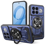 For Xiaomi Poco F8 Ultra  /  Redmi K90 Pro Max 5G Magnetic Case Rotating Kickstand TPU + PC Phone Cover