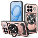 For Xiaomi Poco F8 Ultra  /  Redmi K90 Pro Max 5G Magnetic Case Rotating Kickstand TPU + PC Phone Cover