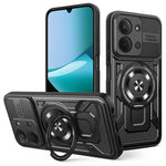 For Xiaomi Poco F8 Pro 5G  /  Redmi K90 5G Magnetic Case Rotating Kickstand TPU + PC Phone Cover