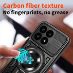 For Xiaomi Poco F8 Pro 5G  /  Redmi K90 5G Magnetic Case Rotating Kickstand TPU + PC Phone Cover