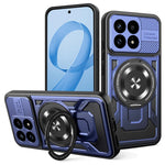For Xiaomi Poco F8 Pro 5G  /  Redmi K90 5G Magnetic Case Rotating Kickstand TPU + PC Phone Cover