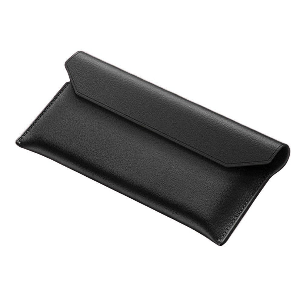 Til Samsung Galaxy Z TriFold 5G Etui Konvolutstil Ægte Koskind Anti-fald Telefoncover