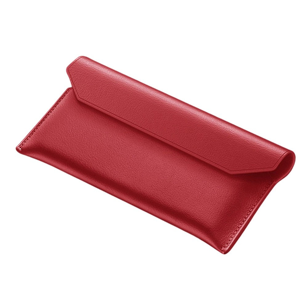 Til Samsung Galaxy Z TriFold 5G Etui Konvolutstil Ægte Koskind Anti-fald Telefoncover