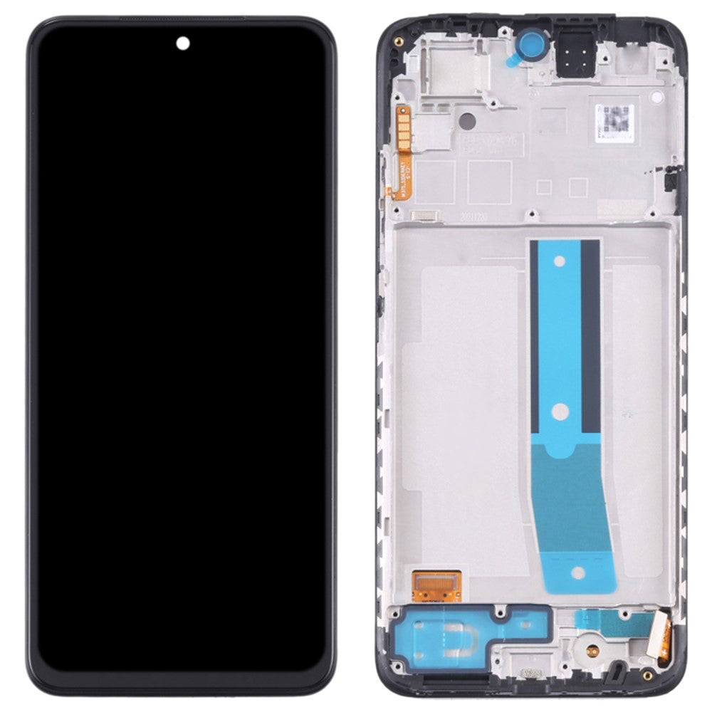 For Xiaomi Redmi Note 11 4G (Qualcomm) 2201117TG / 2201117TI / 2201117TY / 2201117TL Grade B OLED Screen and Digitizer Assembly + Frame Replacement Part (without Logo)