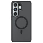 For Samsung Galaxy S26 Ultra Magnetic Case TPU + PC Matte Skin Touch Phone Cover