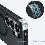 For Samsung Galaxy S26 Ultra Magnetic Case TPU + PC Matte Skin Touch Phone Cover