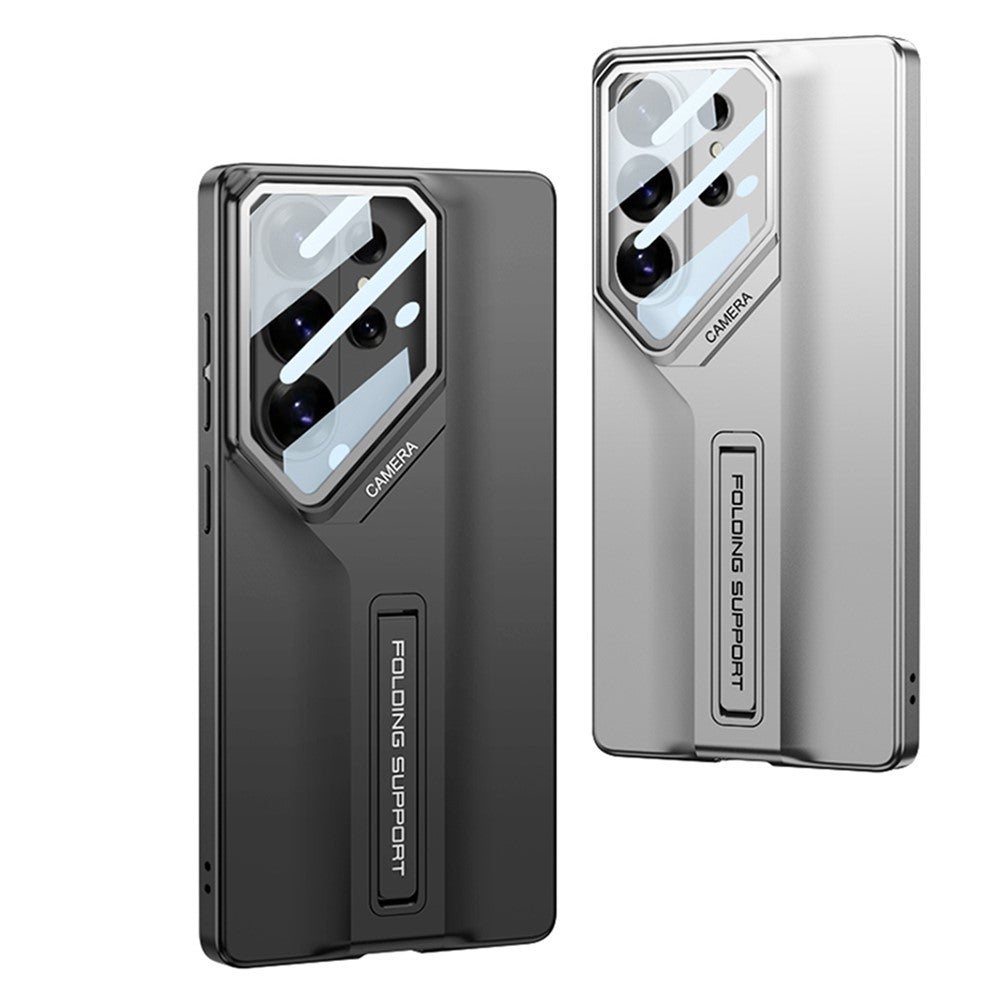 GKK-etui til Samsung Galaxy S26 Ultra, støttende, stødsikkert PC-etui med glaslinsebeskyttelse