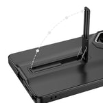 GKK-etui til Samsung Galaxy S26 Ultra, støttende, stødsikkert PC-etui med glaslinsebeskyttelse