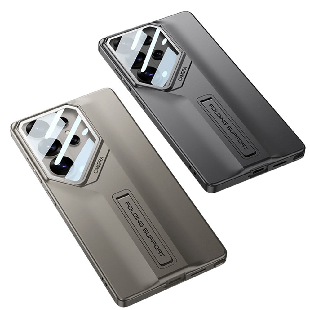GKK-etui til Samsung Galaxy S26 Ultra, støttende, stødsikkert PC-etui med glaslinsebeskyttelse