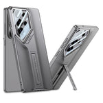 GKK-etui til Samsung Galaxy S26 Ultra, støttende, stødsikkert PC-etui med glaslinsebeskyttelse