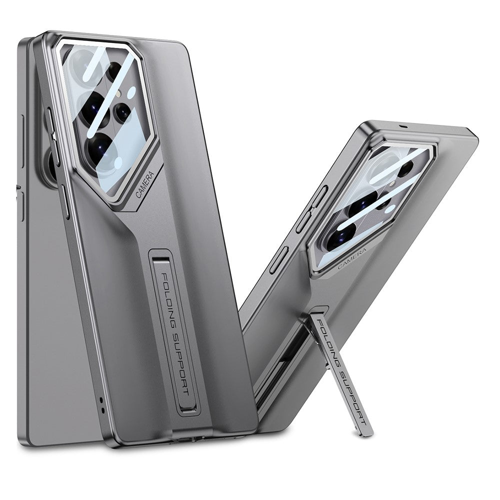 GKK-etui til Samsung Galaxy S26 Ultra, støttende, stødsikkert PC-etui med glaslinsebeskyttelse