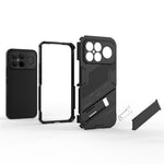 For Xiaomi Poco F8 Ultra / Redmi K90 Pro Max 5G Case PC + TPU Shockproof Phone Cover with Kickstand