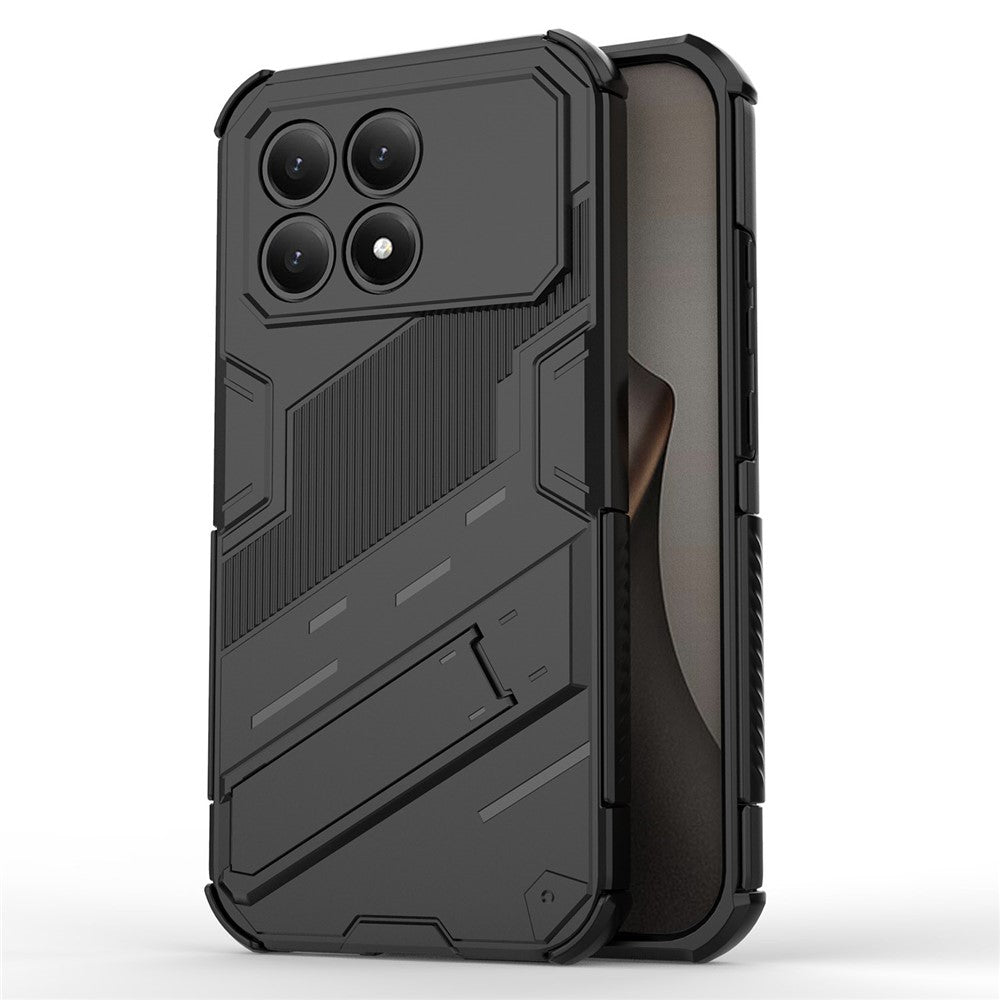 For Xiaomi Redmi K90 5G  /  Poco F8 Pro 5G Case PC + TPU Shockproof Phone Cover with Kickstand
